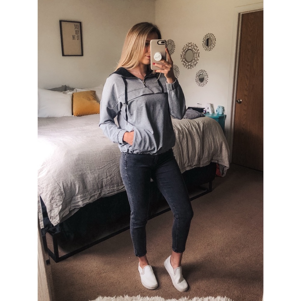 SHEIN Gray Hoodie